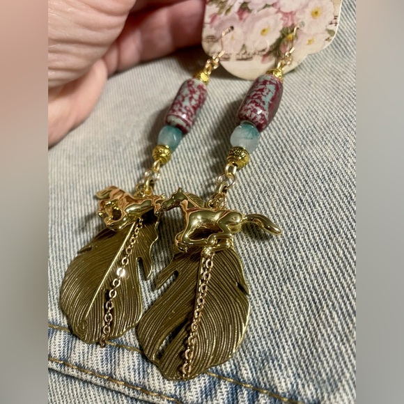 Hand Crafted Jewelry - ‘Mustang Sally’ Southwestern Cowgirl Earrings